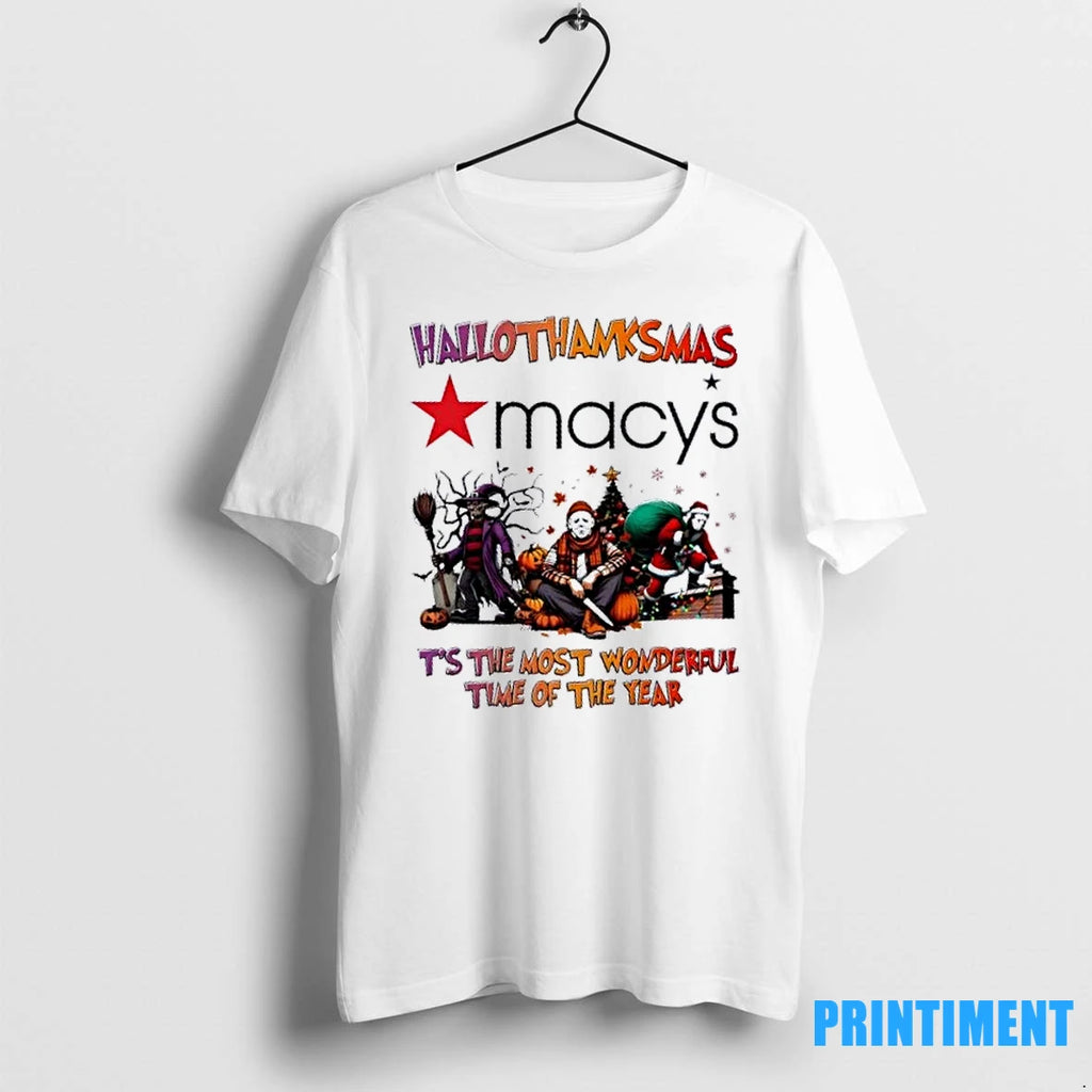 Horror Movies Halloween X Macys Its The Most Wonderful Time Of The Year Tshirts Sweater