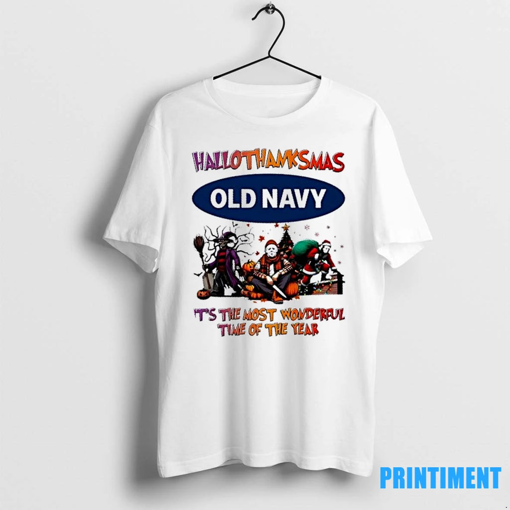 Horror Movies Halloween X Old Navy Its The Most Wonderful Time Of The Year Tshirts