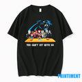Horror Movie Characters You Cant Sit With Us Carolina Panthers Halloween Tshirts Sweater