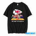 Horror Movie Characters You Cant Sit With Us Kansas City Chiefs Halloween Tshirts Sweater
