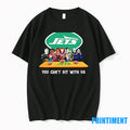 Horror Movie Characters You Cant Sit With Us New York Jets Halloween Tshirts Sweater