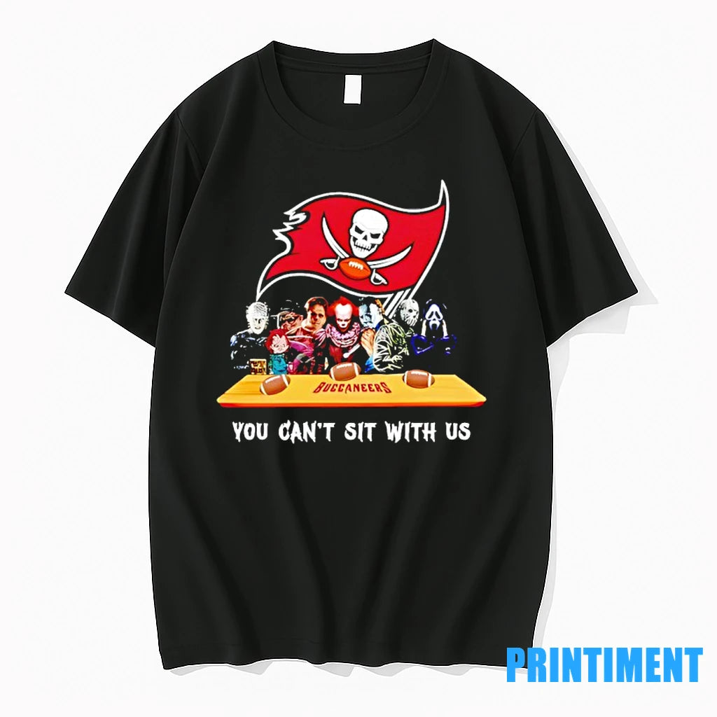 Horror Movie Characters You Cant Sit With Us Tampa Bay Buccaneers Halloween Tshirts Sweater