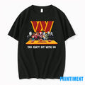 Horror Movie Characters You Cant Sit With Us Washington Commanders Halloween Tshirts Sweater
