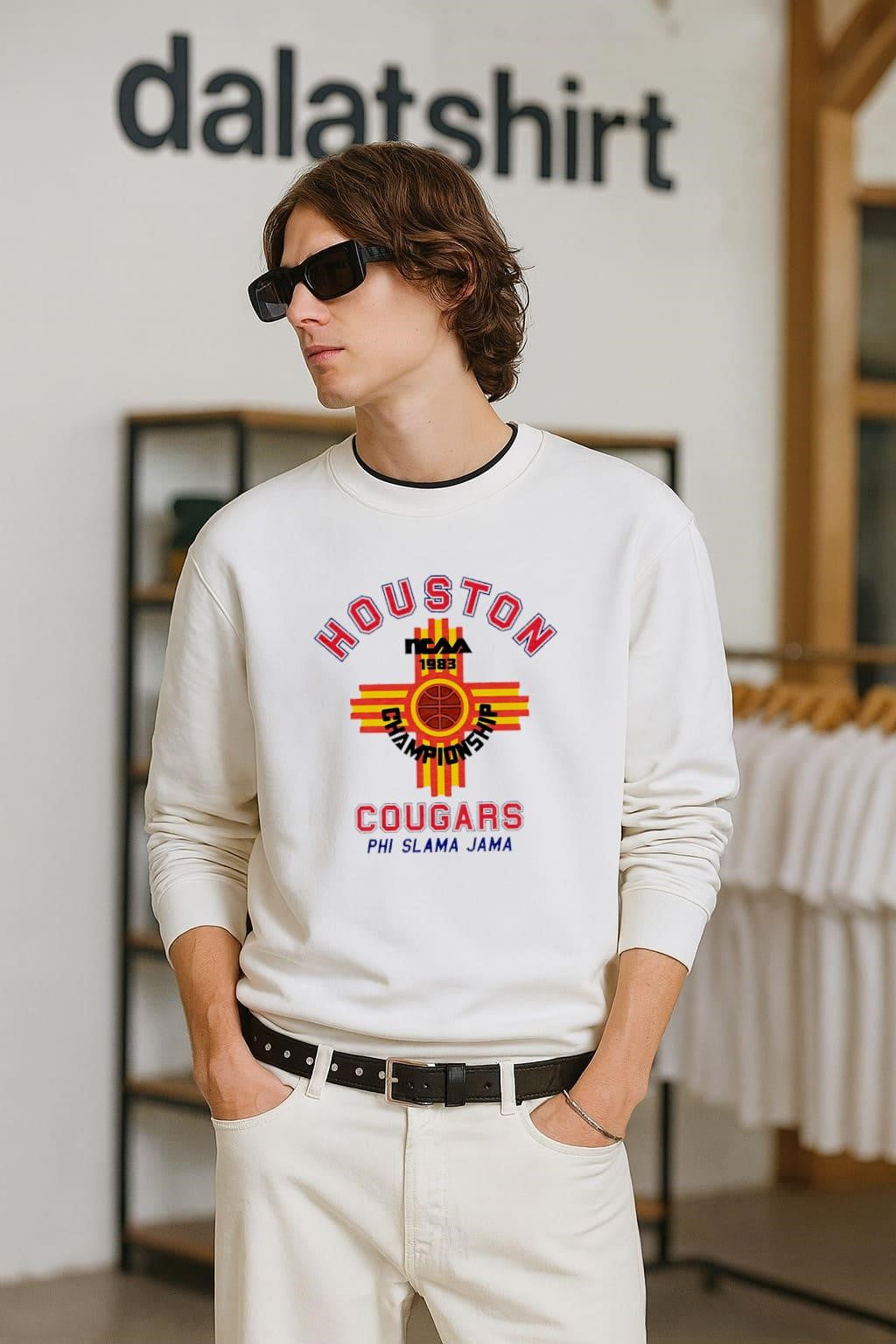 Houston NCAA 1983 Championship Phi Slama Jama Cougars shirt