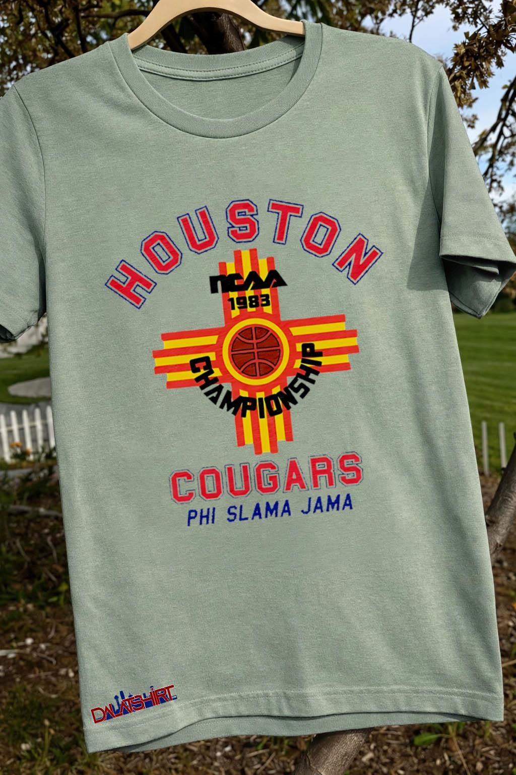 Houston NCAA 1983 Championship Phi Slama Jama Cougars shirt