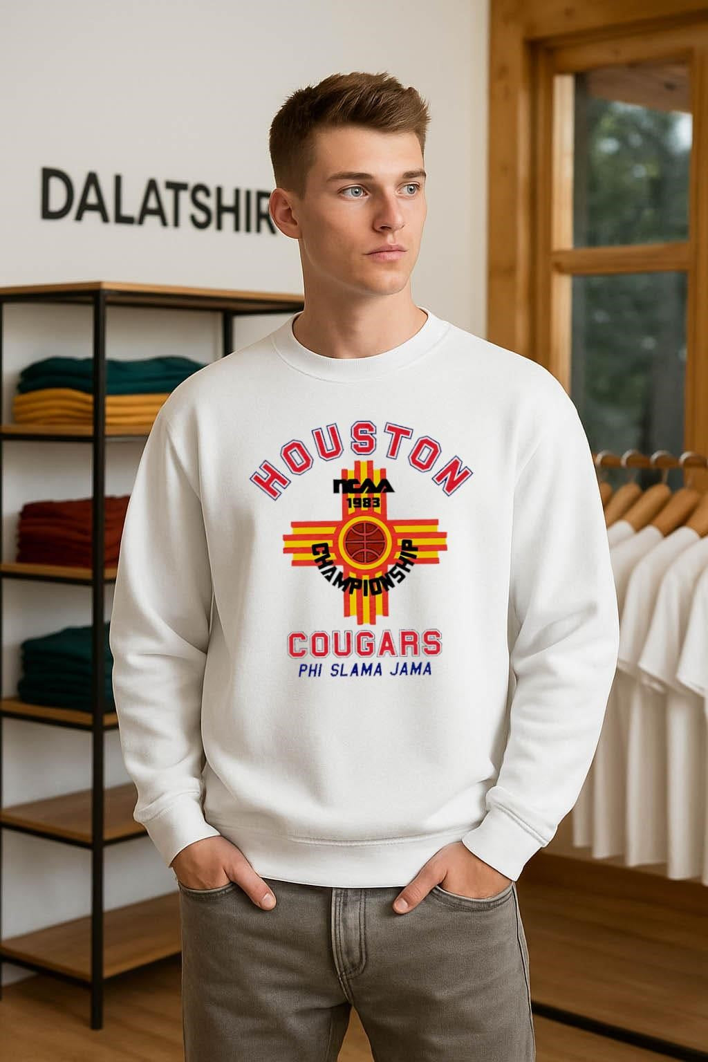 Houston NCAA 1983 Championship Phi Slama Jama Cougars shirt