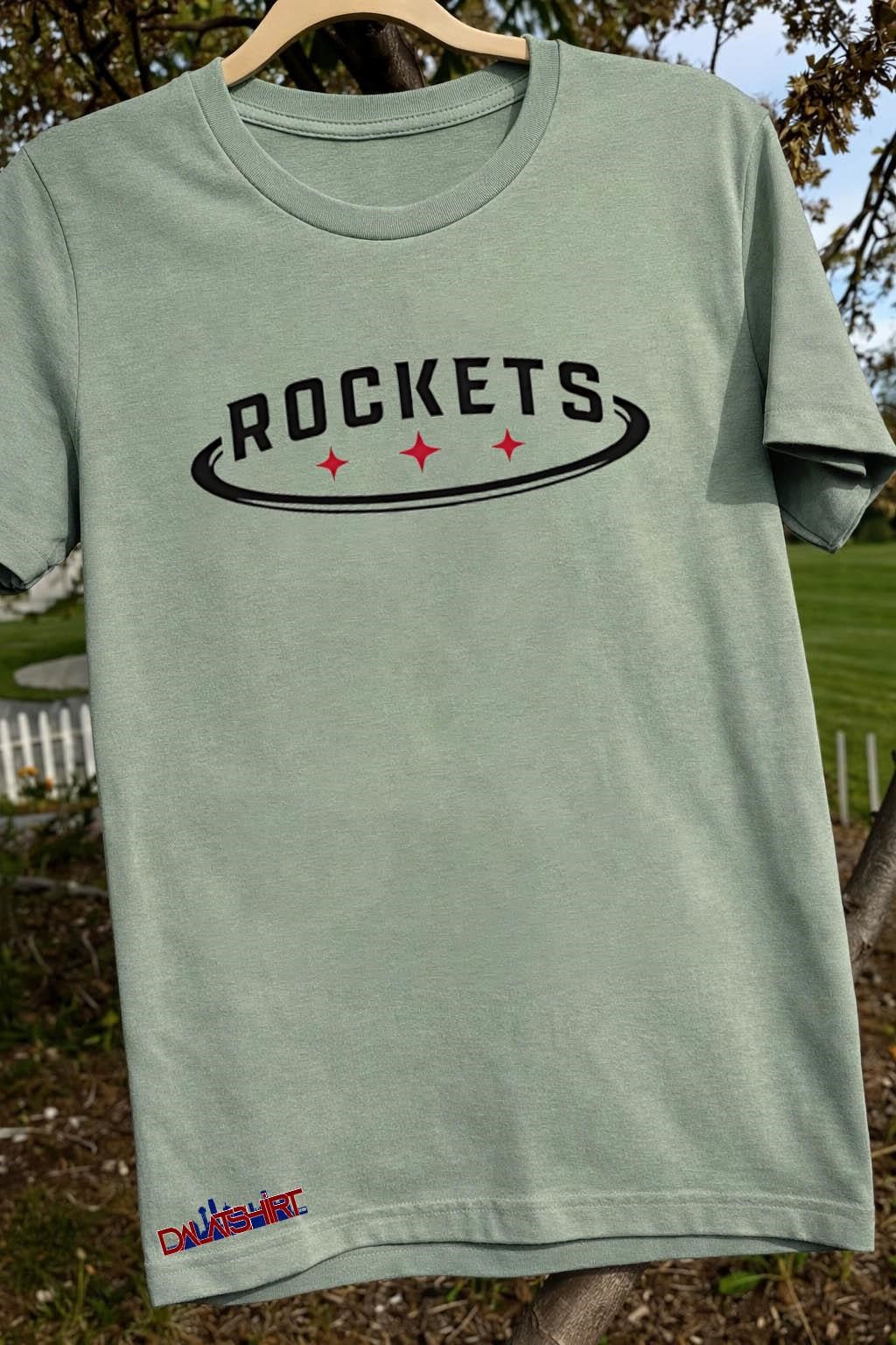 Houston Rockets Basketball Star Logo Retro shirt