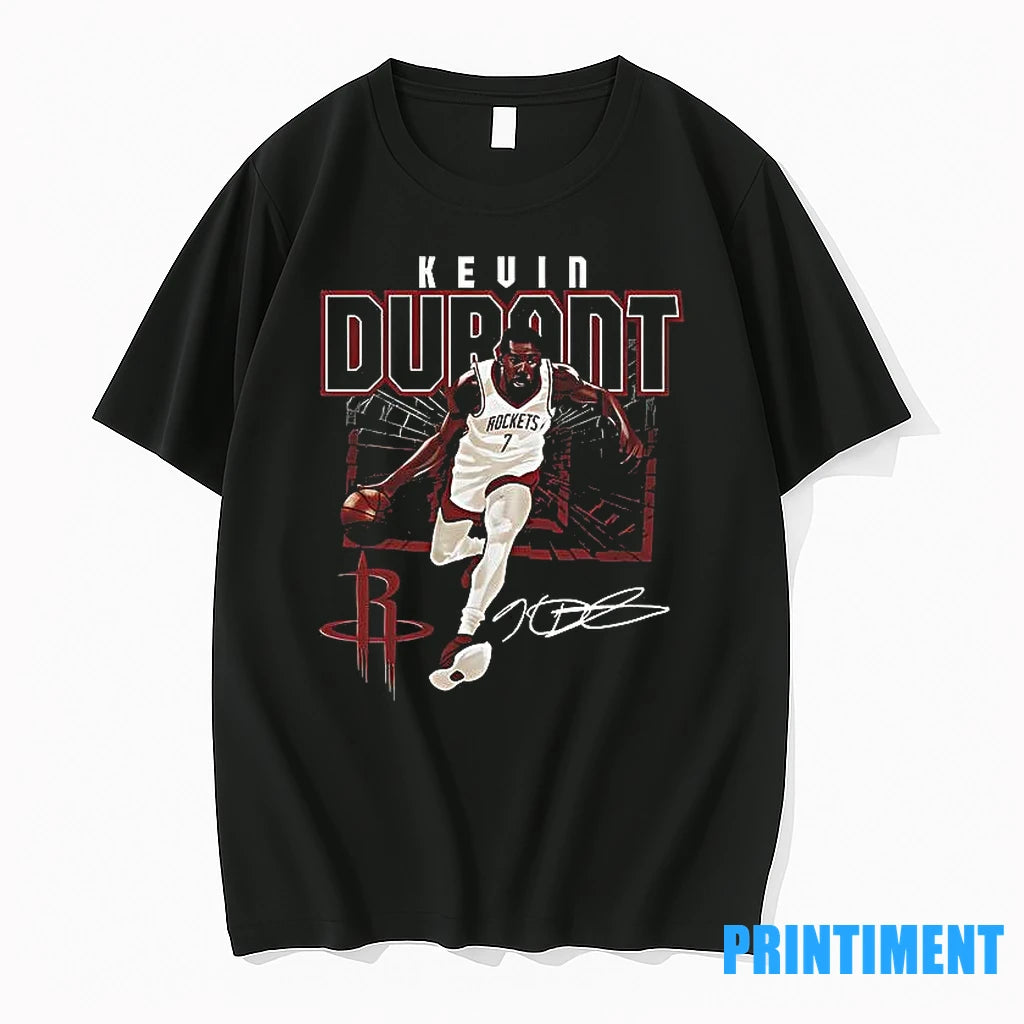Houston Rockets Kevin Durant Shattered Signature Tshirts Sweater