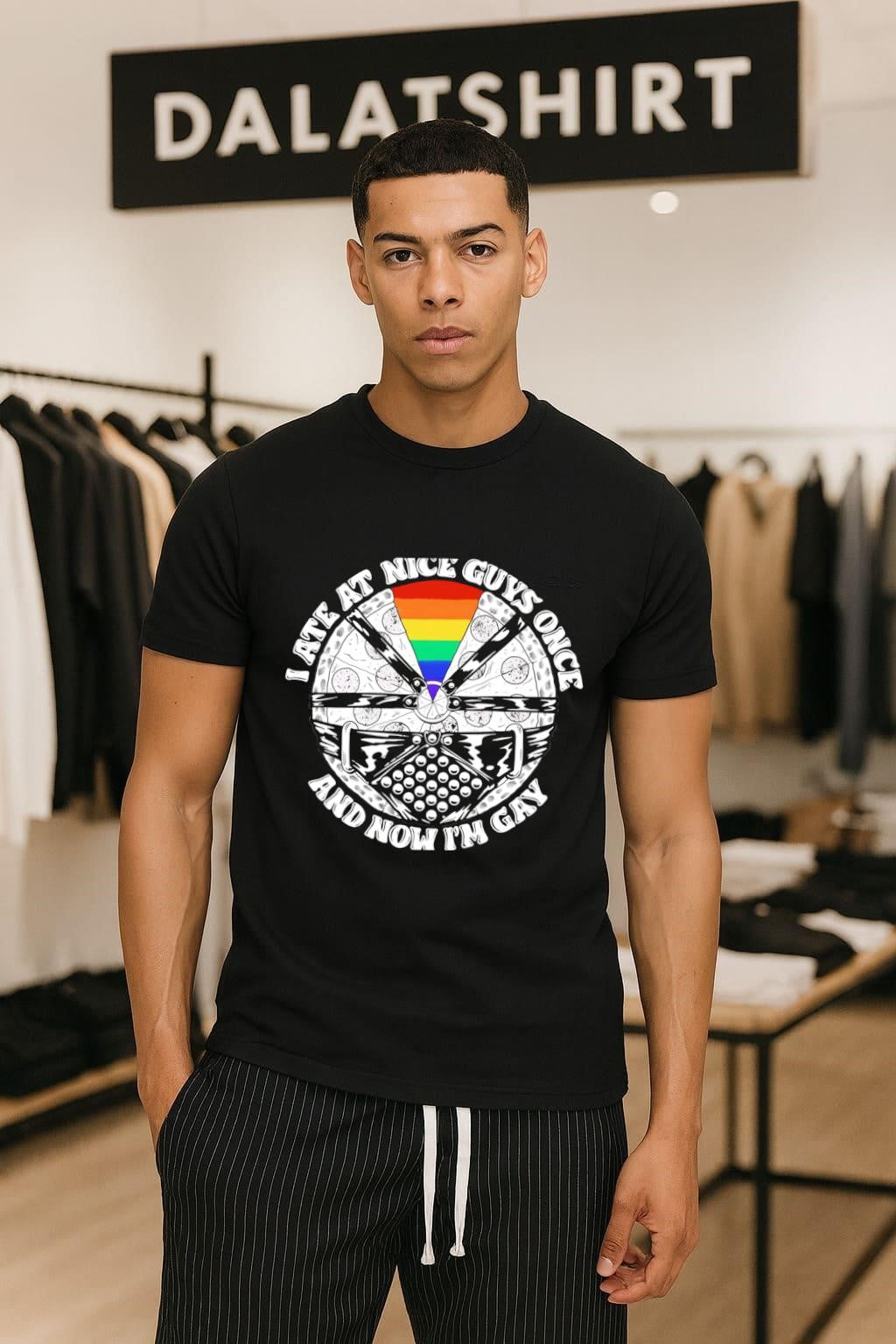 I Ate At Nice Guys Once And Now I’m Gay shirt