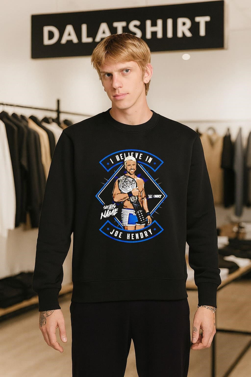 I Believe In Say His Name Joe Hendry shirt