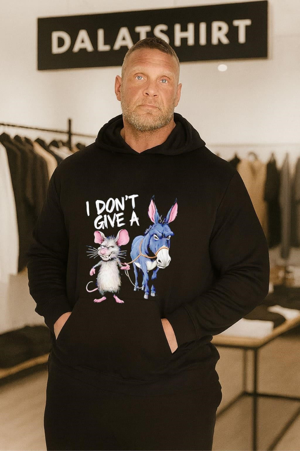 I Don’t Give A Rat Ass Donkey shirt
