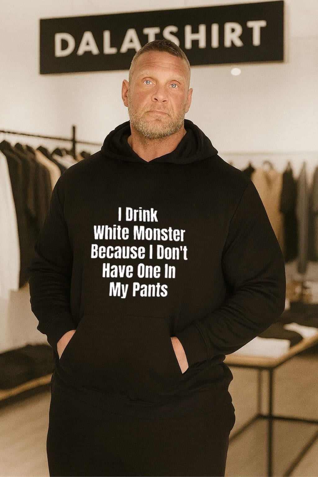 I Drink White Monster Because I Don’t Have One In My Pants shirt