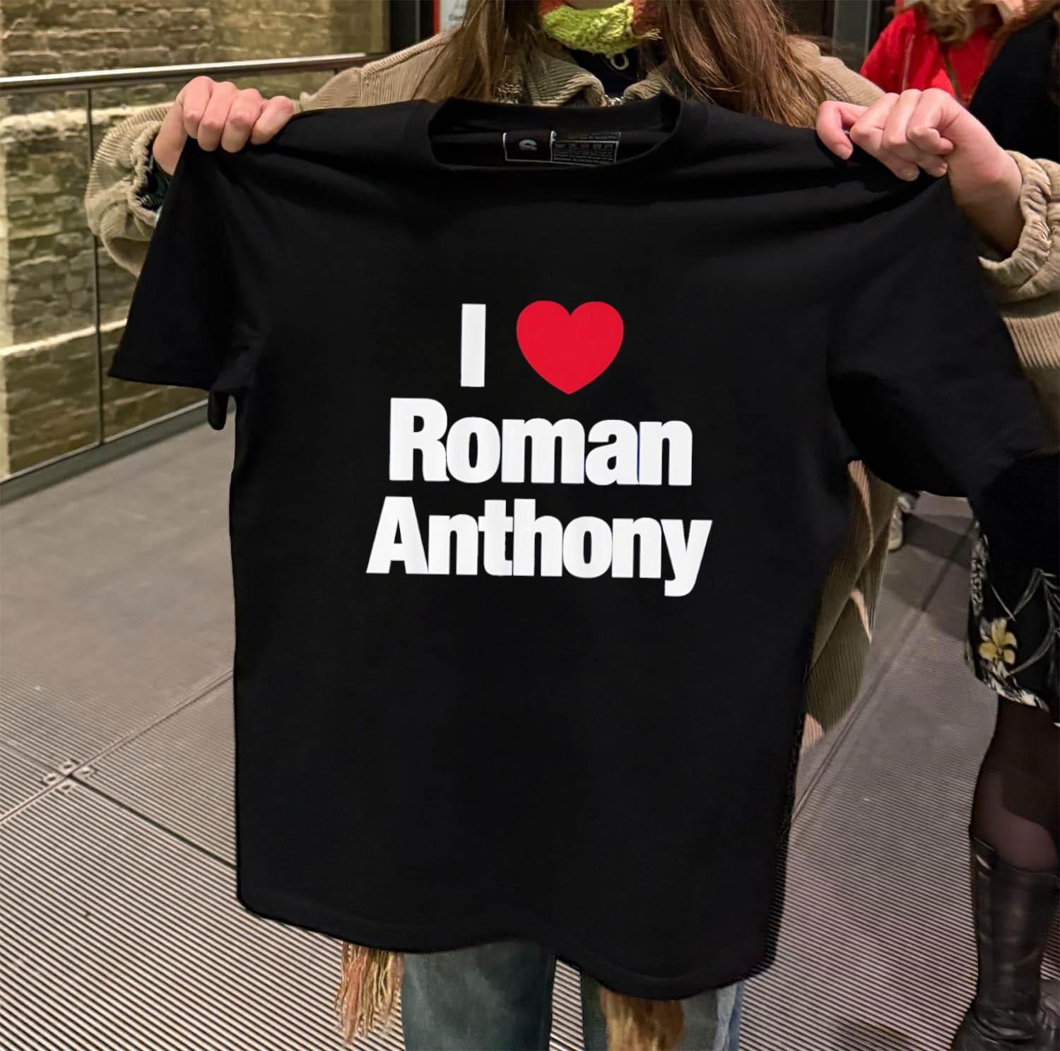 I Heart Roman Anthony Baseball Player Fan Graphic shirt