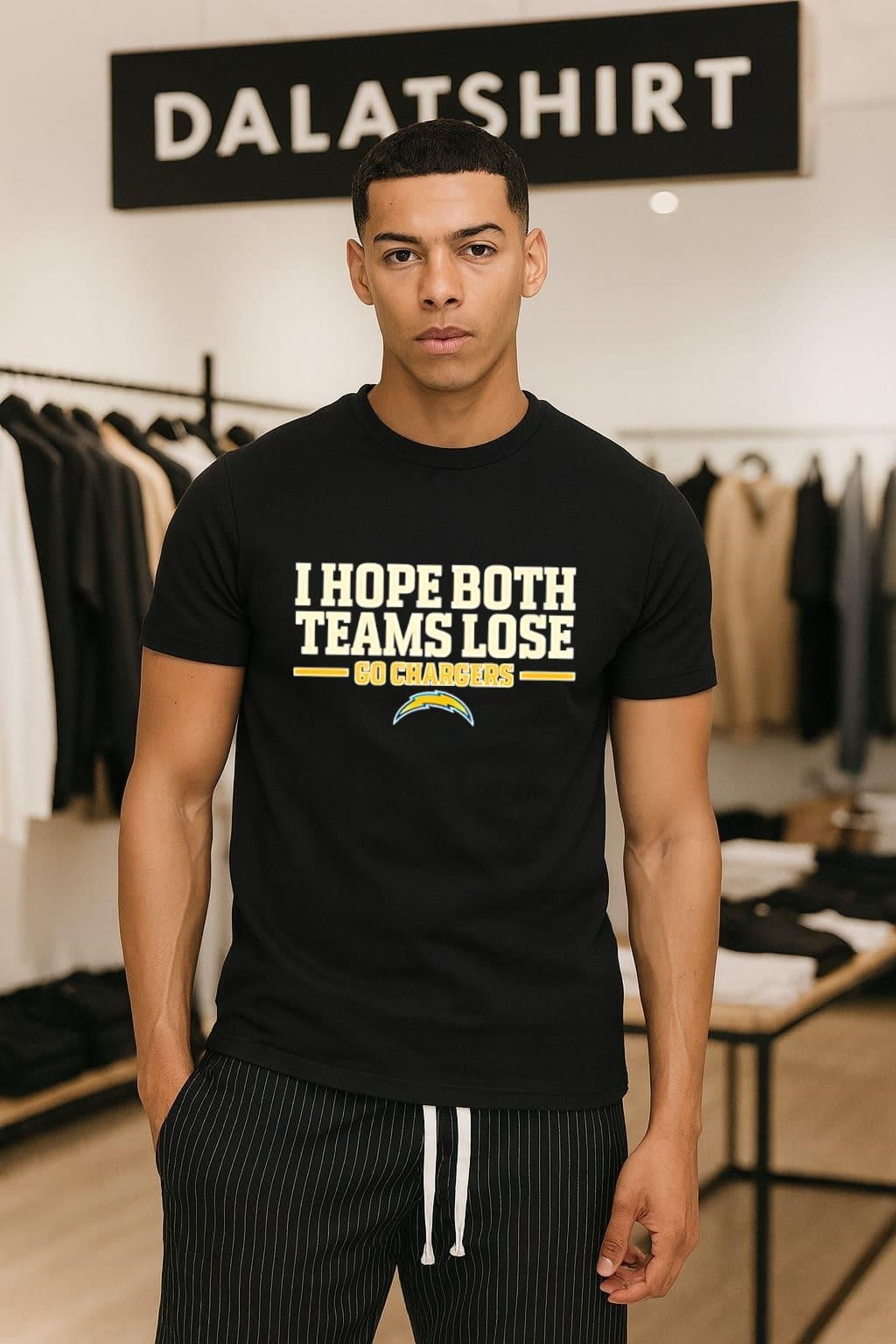 I Hope Both Teams Lose Go Chargers Football Logo shirt