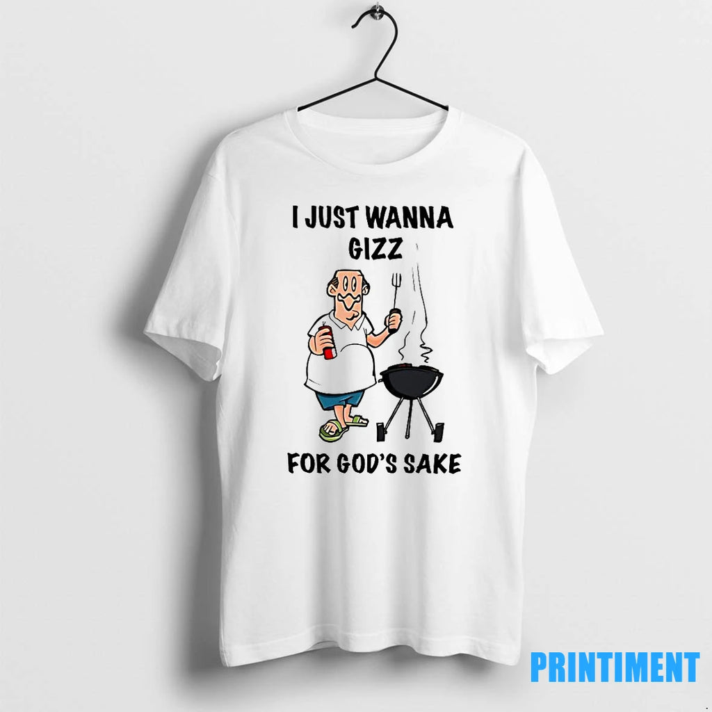 I Just Wanna Grill For Gods Sake Cartoon Tshirts Sweater