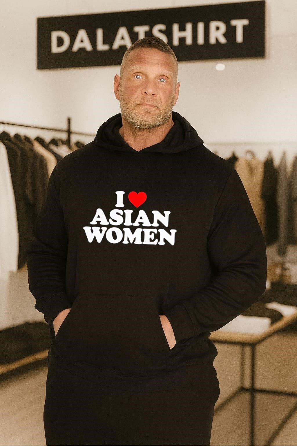 I Love Asian Women Heart shirt