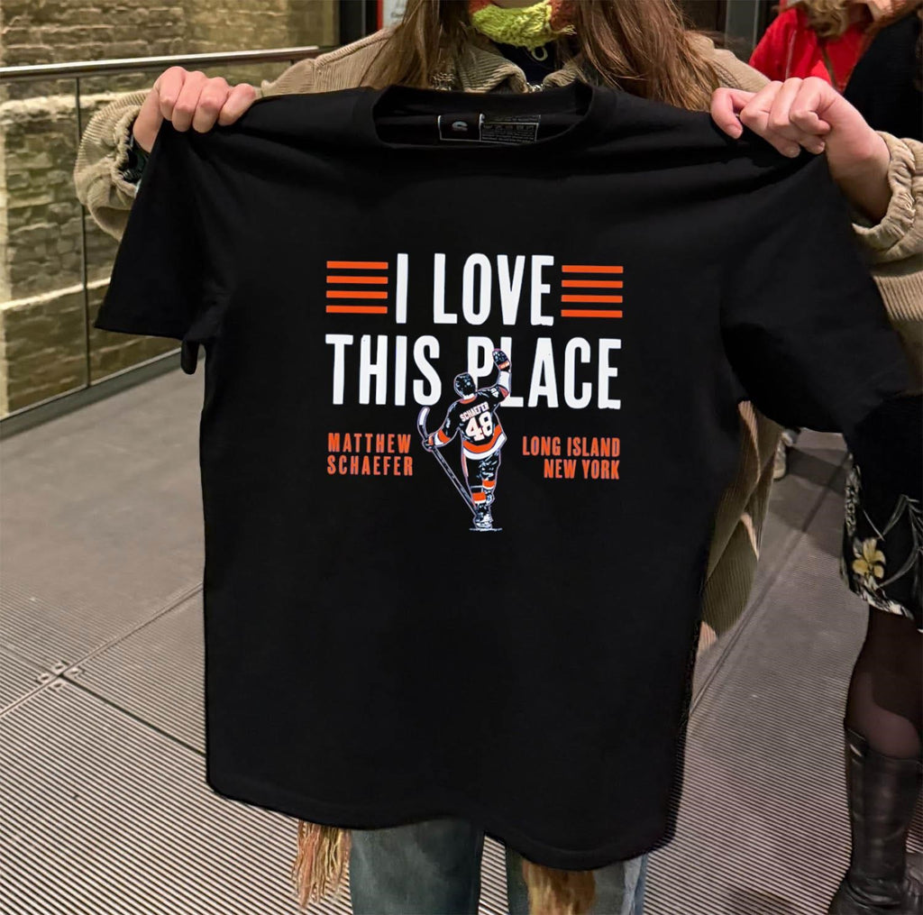 I Love This Place Matthew Schaefer Long Island New York shirt