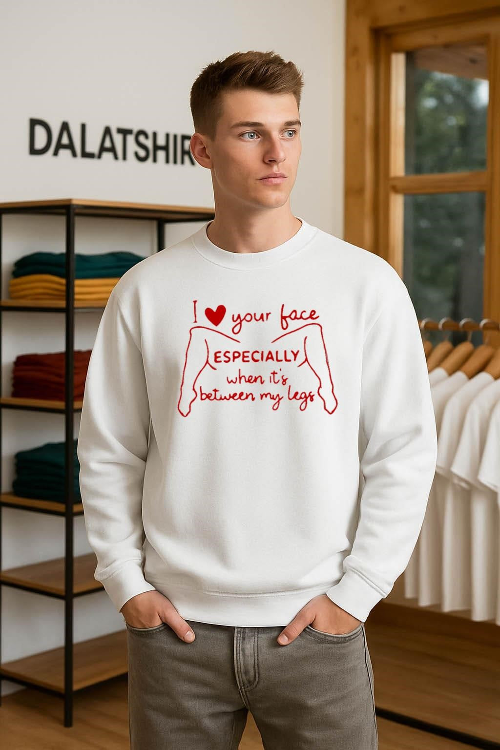 I Love Your Face Especially Between My Legs shirt