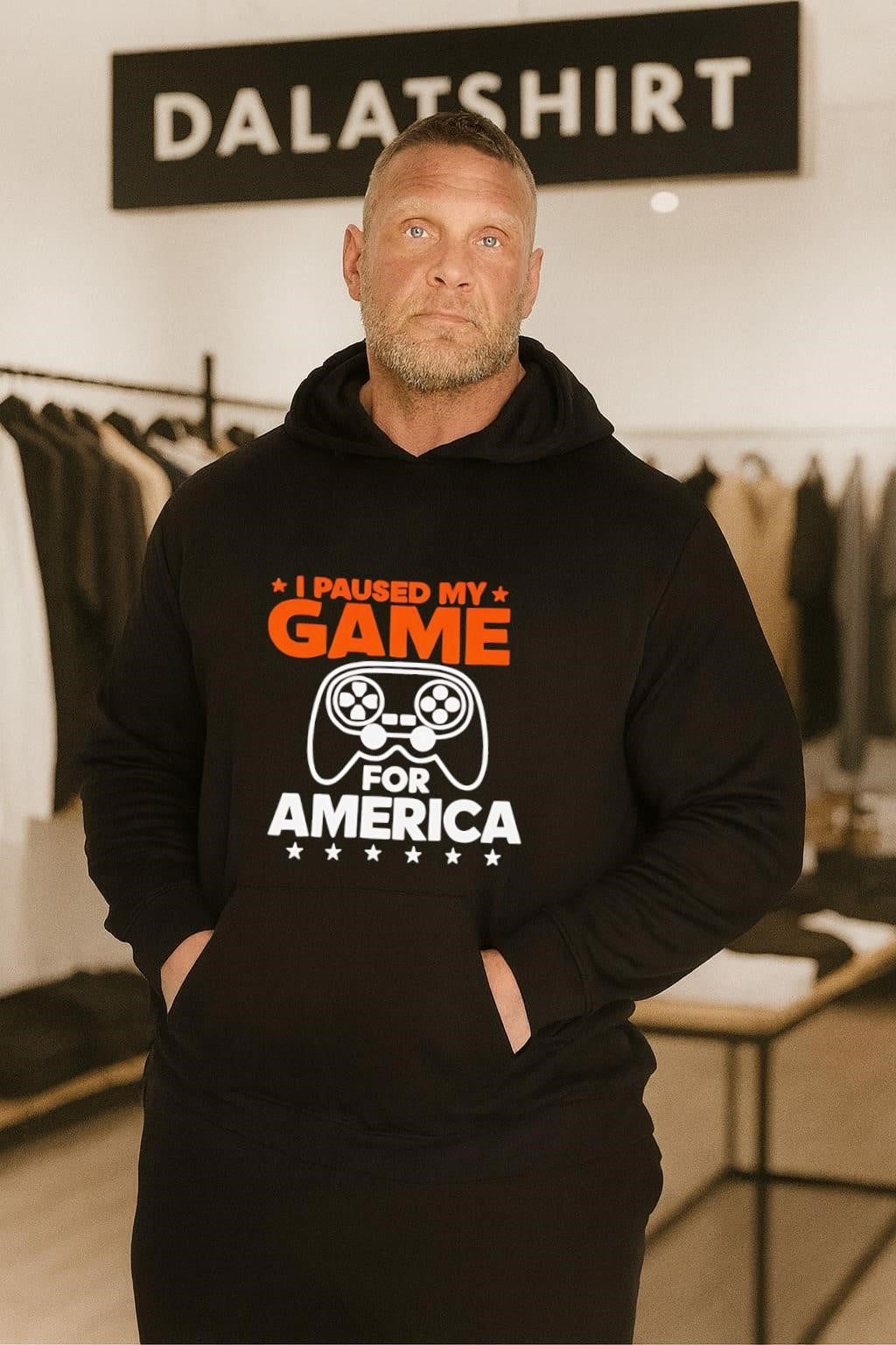 I Paused My Game For America Video Game shirt