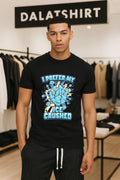 I Prefer My Ice Crushed Skeleton Hand Holding Ice Graphic shirt