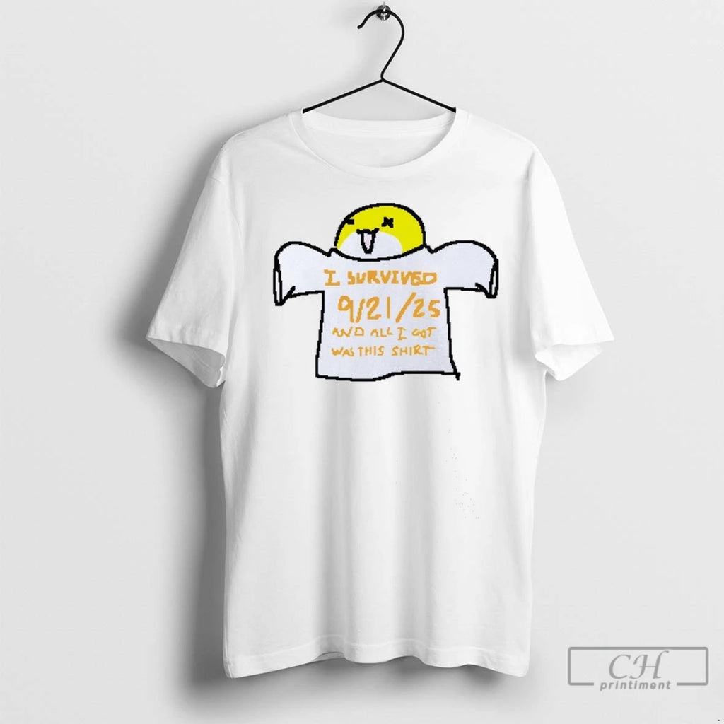 I Survived 9 21 25 And All I Got This Halloween T Shirts