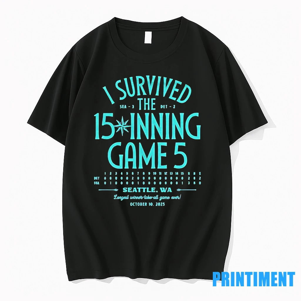 I Survived The 15 Inning Game 5 Tshirts Sweater