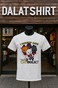 I Worship Cats Does That Make Me Catholic Religious Kittens shirt