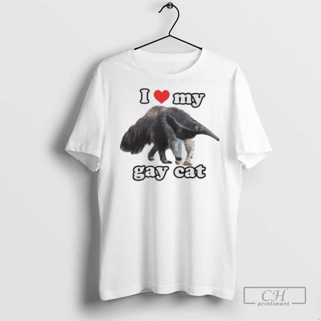 I Love My Gay Cat T Shirts