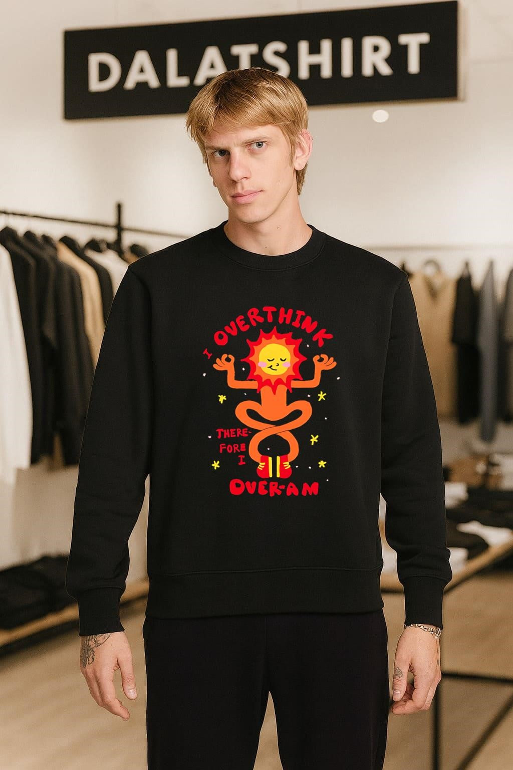 I overthink therefore I over-am shirt