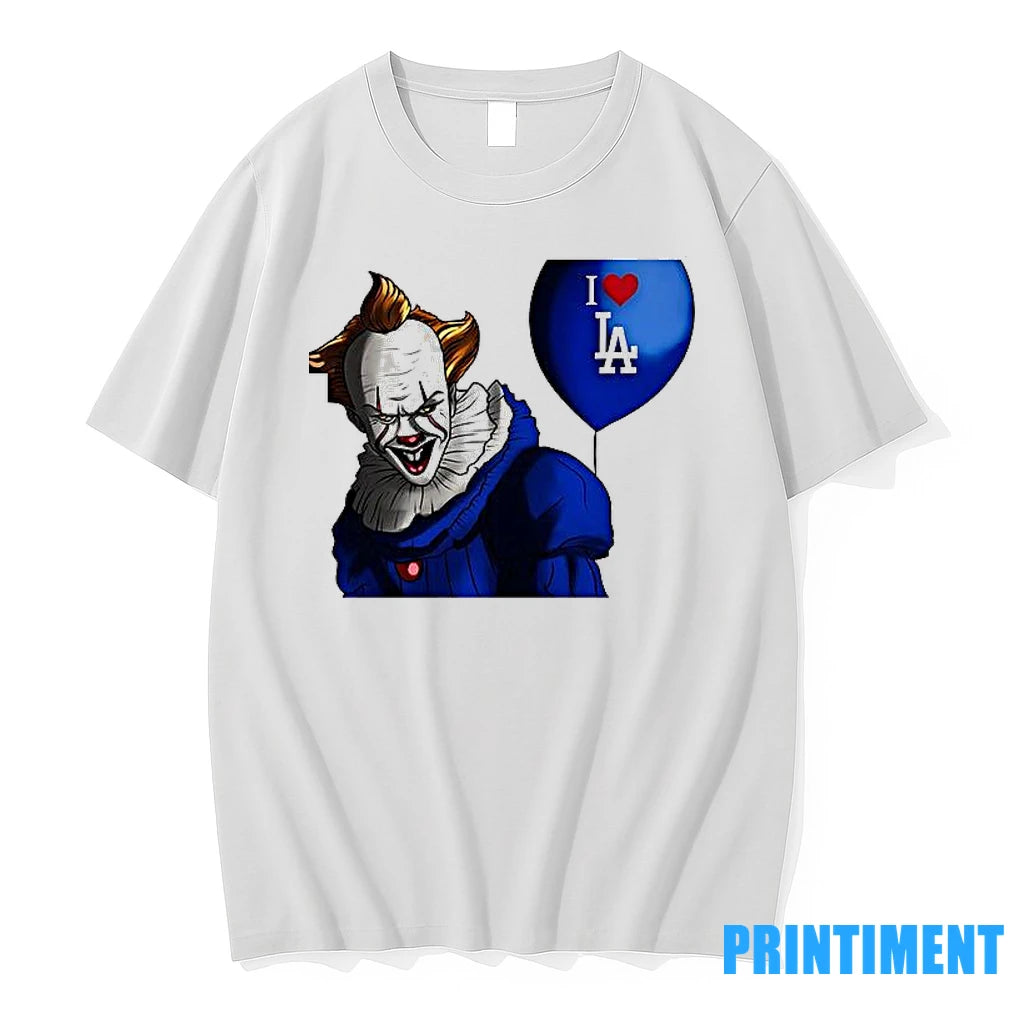 It Pennywise I Love Los Angeles Dodgers Tshirts Sweater