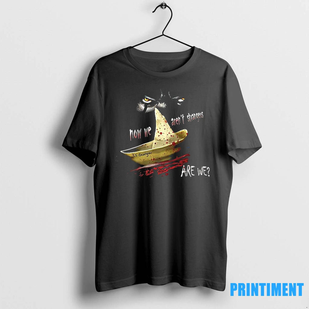 It Pennywise Now We Arent Strangers Horror Tshirts Sweater