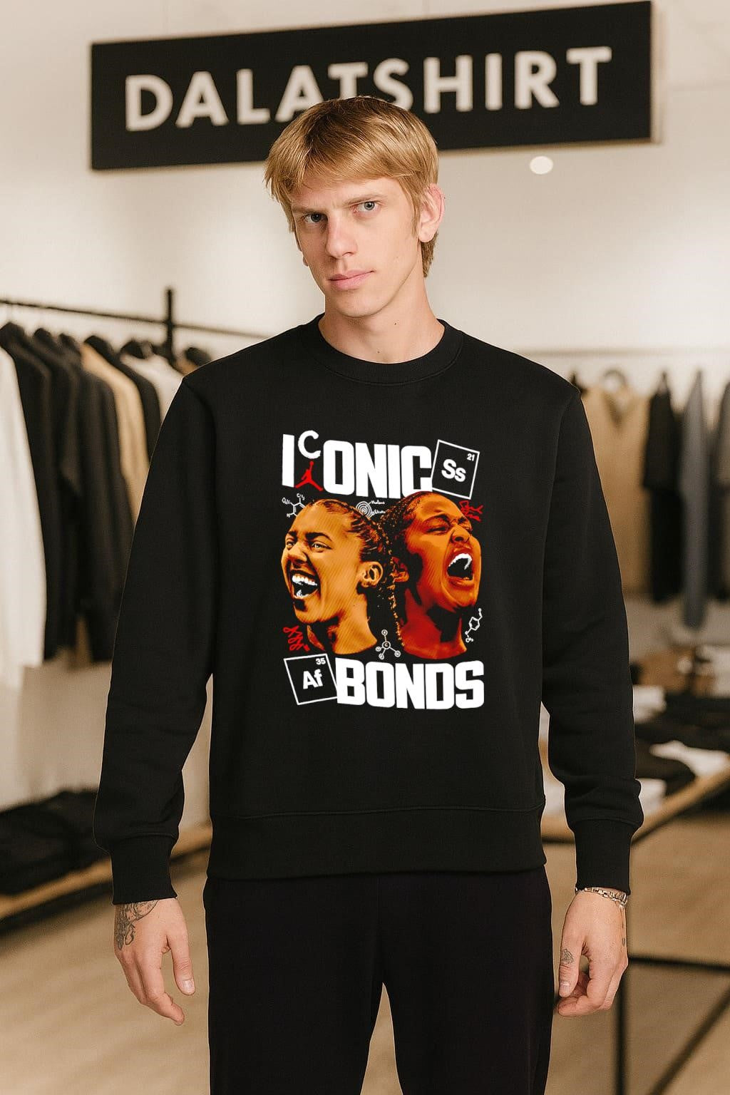 Iconic Bonds Chemistry Elements Basketball Player shirt