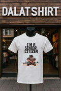 I’m A Senior Citizen Man Beach shirt