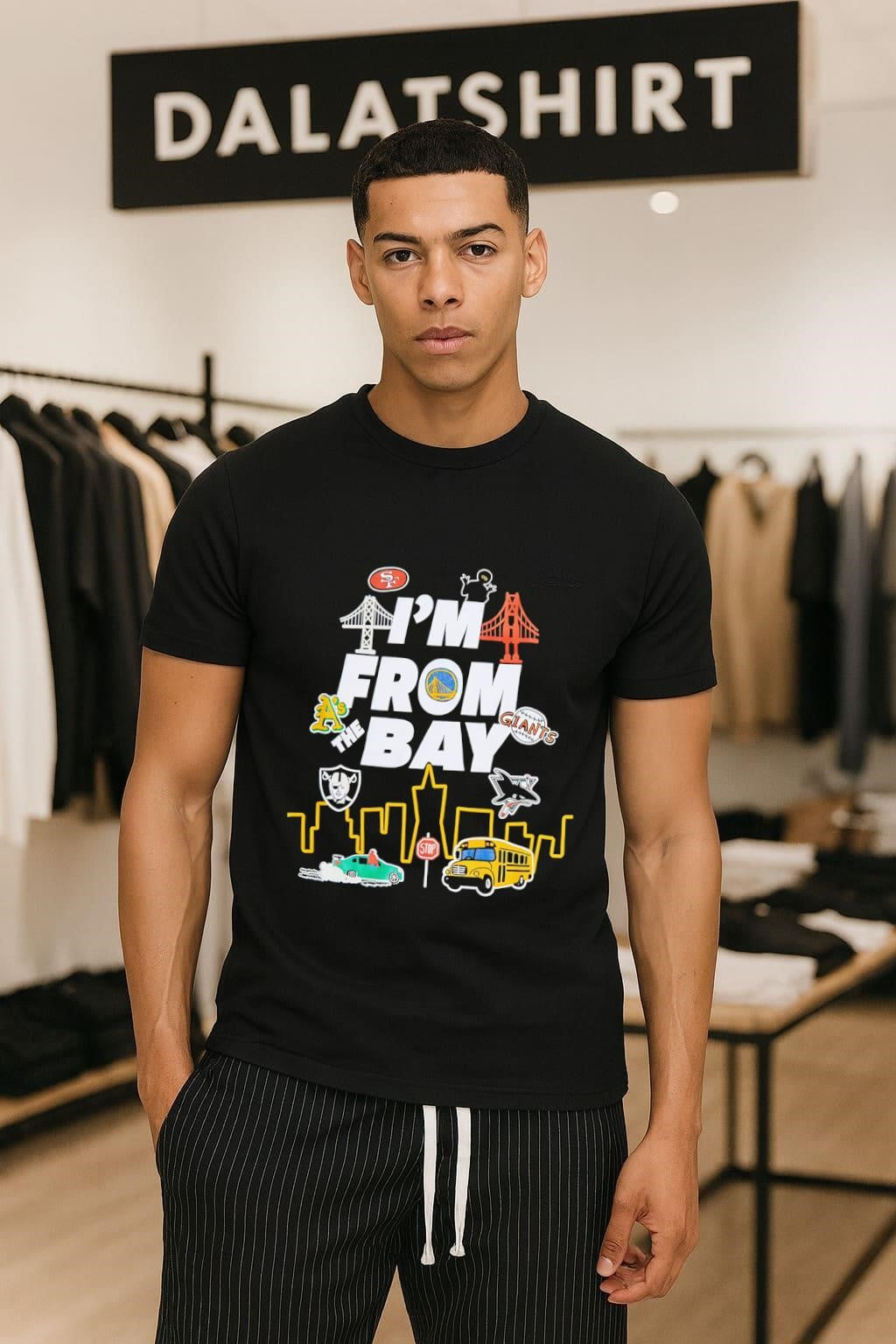 I’m From The Bay San Francisco Sports Teams Skyline shirt