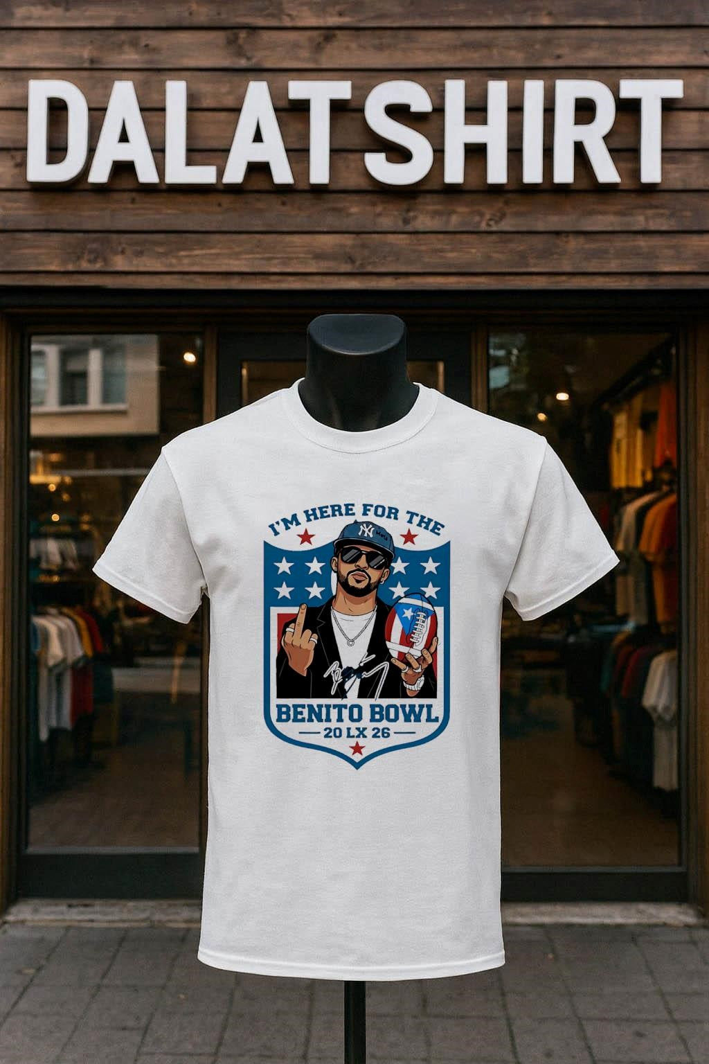 I’m Here For The Benito Bowl 2026 LX Puerto Rico Football shirt