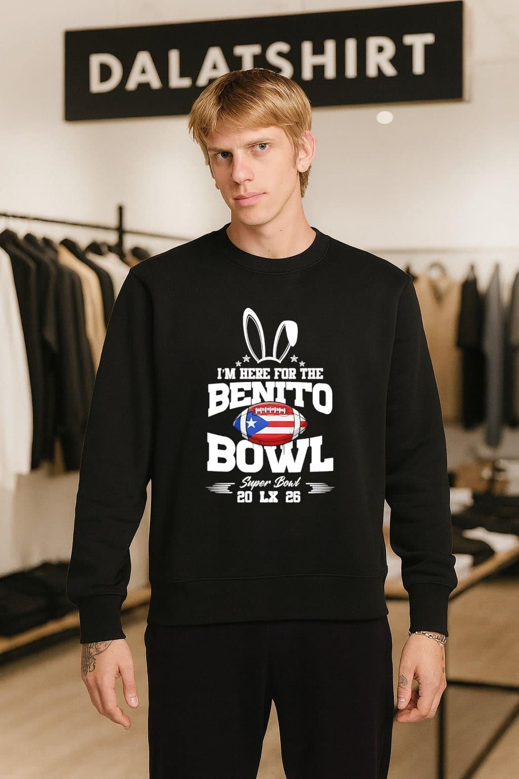I’m Here For The Benito Bowl Puerto Rico Football shirt