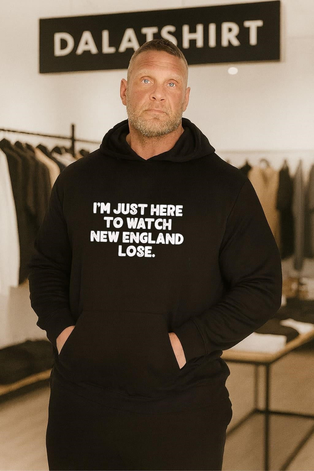 I’m Just Here To Watch New England Lose shirt