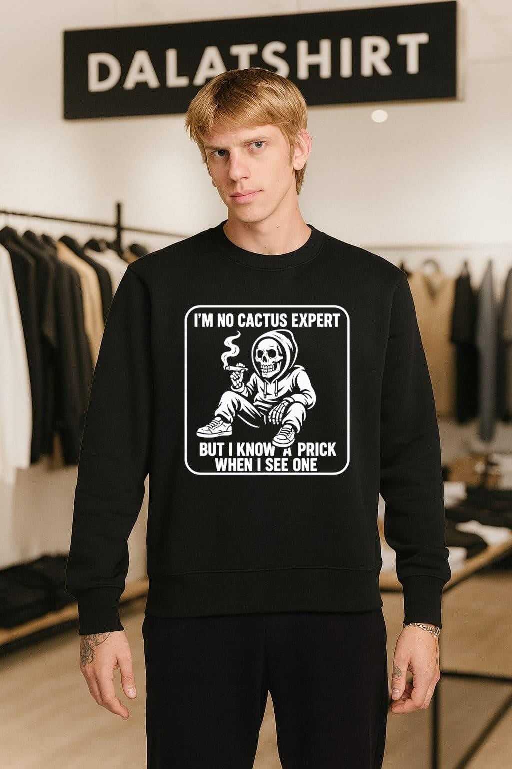 I’m No Cactus Expert But I Know A Prick Skeleton shirt