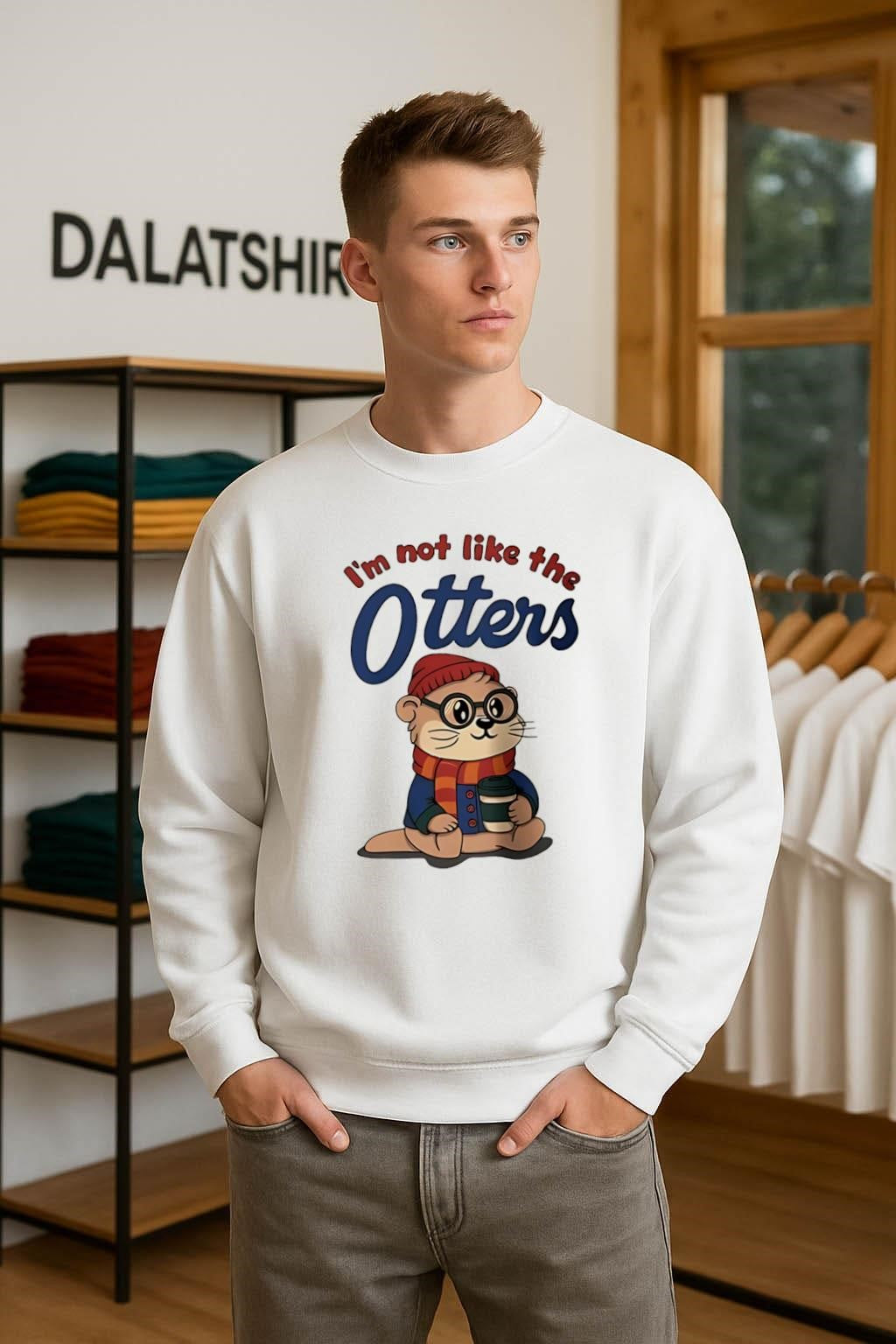 I’m Not Like The Otters Hipster Animal Coffee Lover shirt