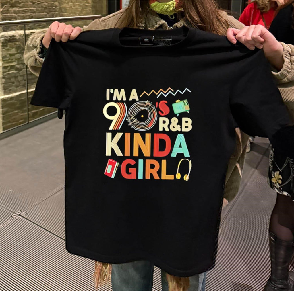 I’m a 90’s R&B Kinda Girl Record Player shirt