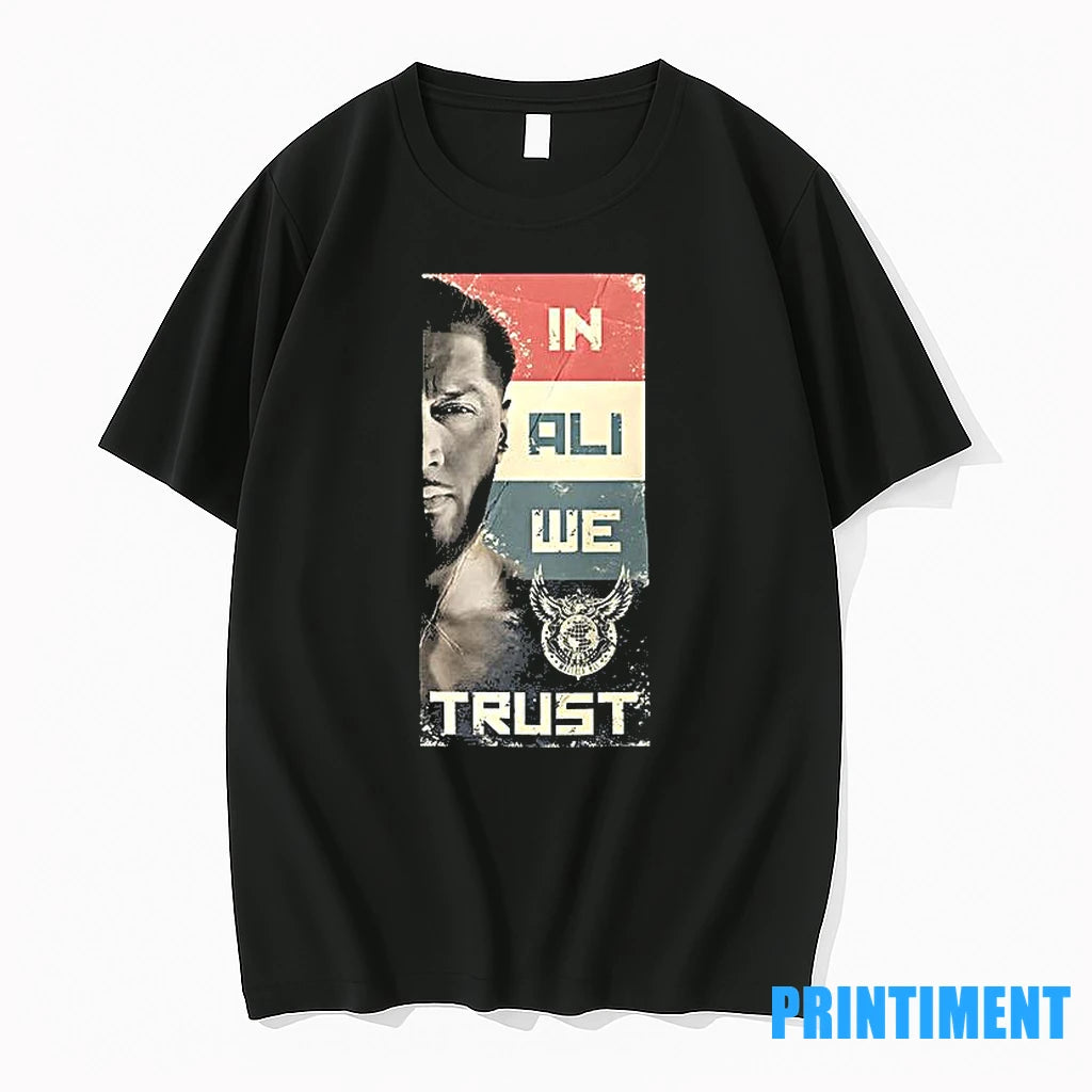 In Ali We Trust Tshirts Sweater