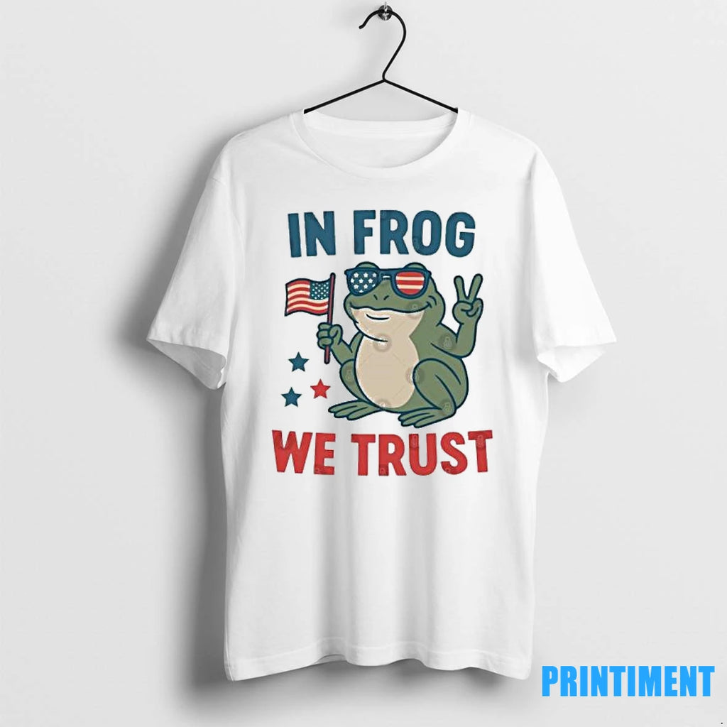 In Frog We Trust Portland Frog Tshirts Sweater