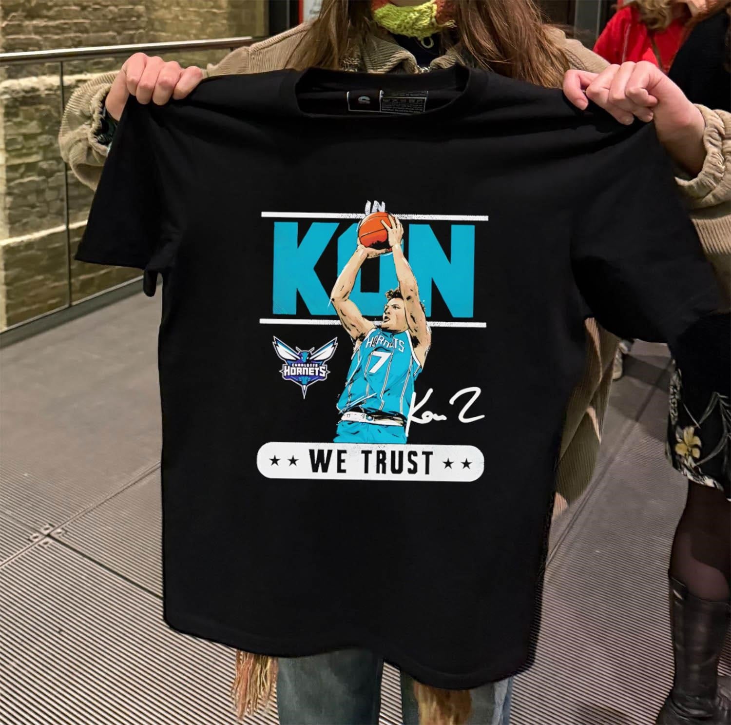 In Kon We Trust Charlotte Hornets Kon Knueppel shirt