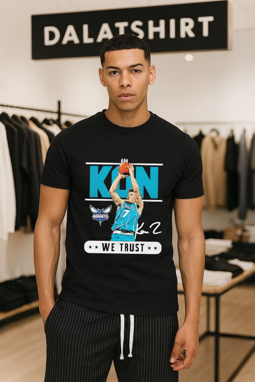 In Kon We Trust Charlotte Hornets Kon Knueppel shirt