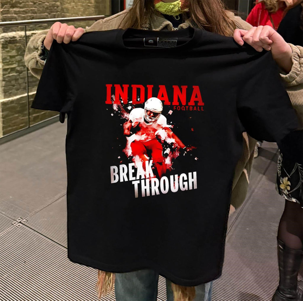 Indiana Football Breakthrough Player In Action shirt