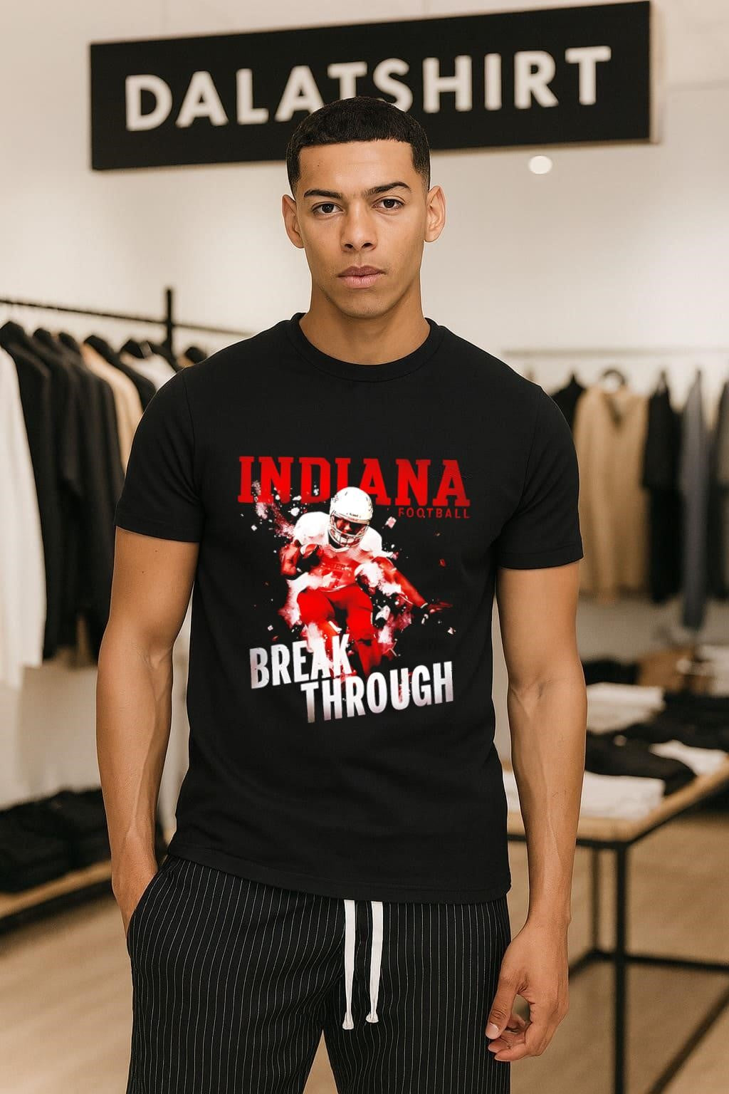 Indiana Football Breakthrough Player In Action shirt