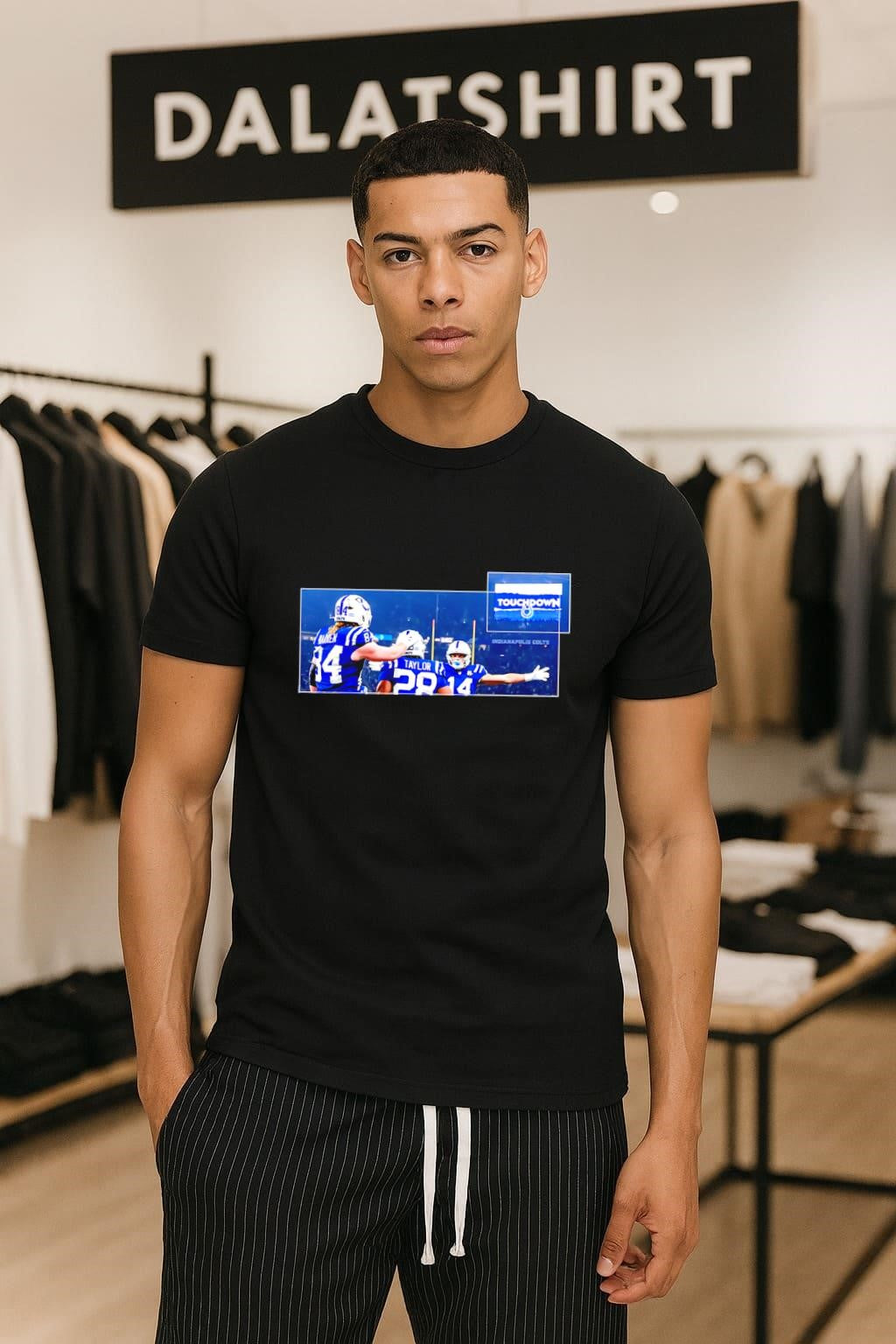 Indianapolis Colts Touchdown For The Shoe Taylor 28 Warren 84 shirt