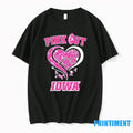 Iowa Hawkeyes Pink Out Breast Cancer Tshirts Sweater