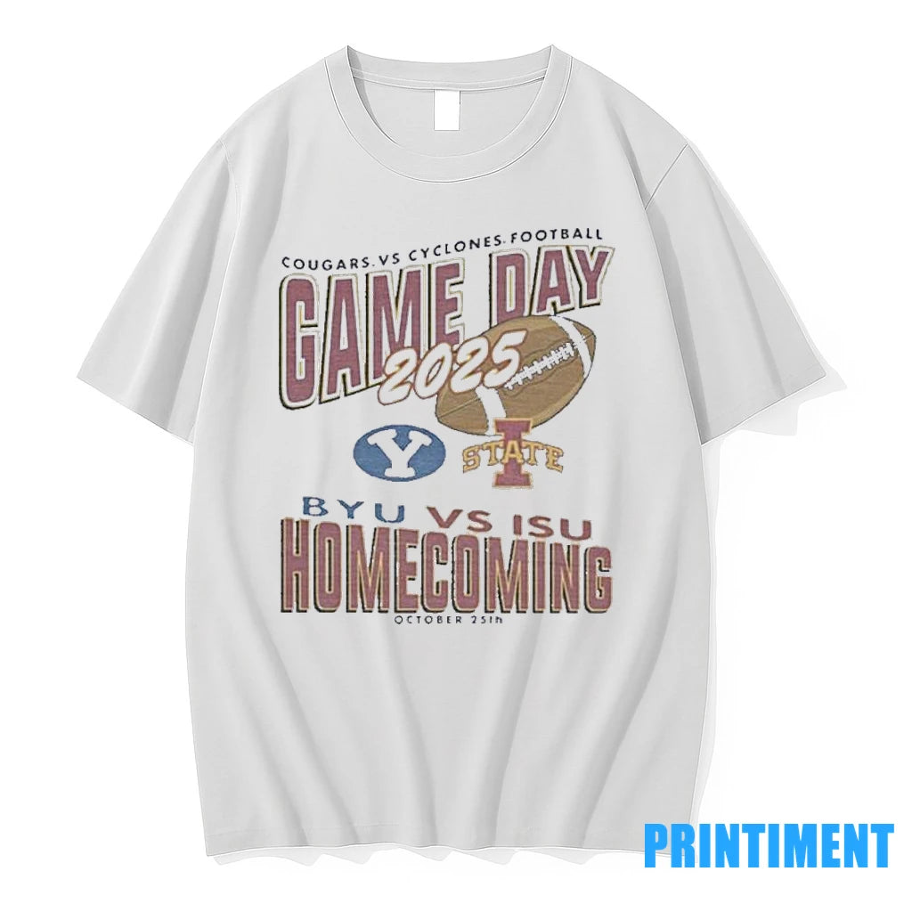 Iowa State Cyclones Vs Byu Cougars 2025 Homecoming Gameday Football Tshirts Sweater