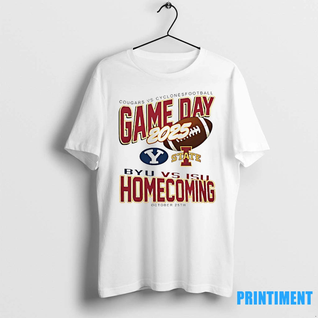 Iowa State Cyclones Vs Byu Cougars Gameday Homecoming Tshirts Sweater